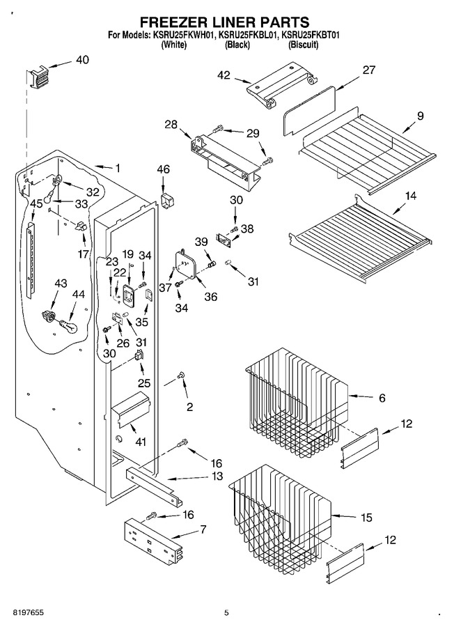 Diagram for KSRU25FKBL01