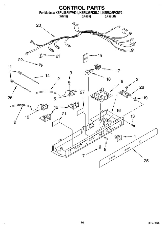 Diagram for KSRU25FKBL01