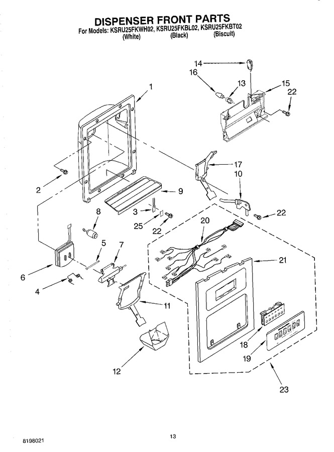Diagram for KSRU25FKWH02