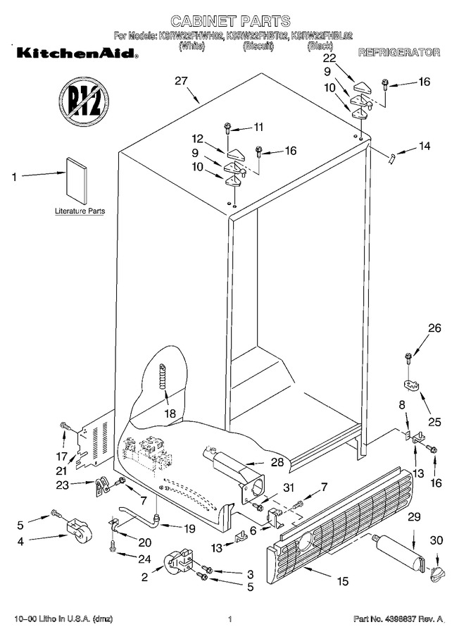 Diagram for KSRW22FHBT02