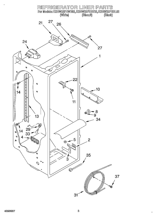 Diagram for KSRW22FHBL02