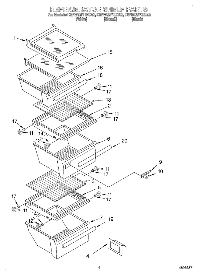 Diagram for KSRW22FHBT02