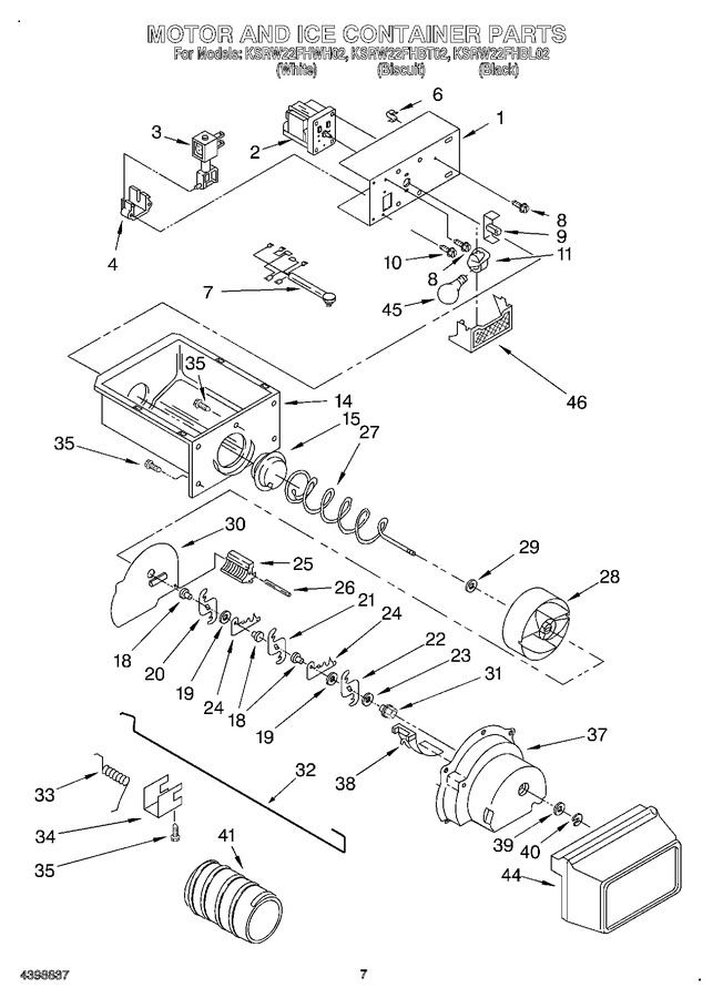 Diagram for KSRW22FHBL02