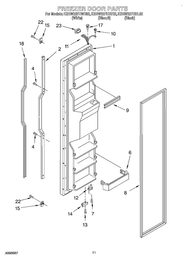 Diagram for KSRW22FHBL02