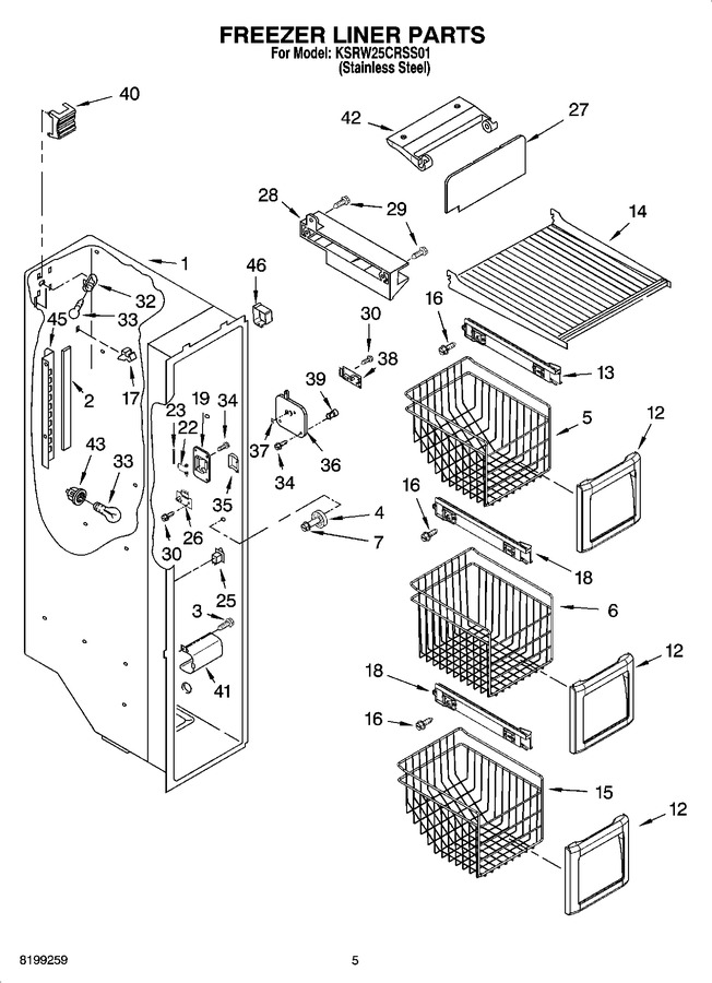 Diagram for KSRW25CRSS01