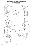 Diagram for 05 - Motor And Ice Container Parts