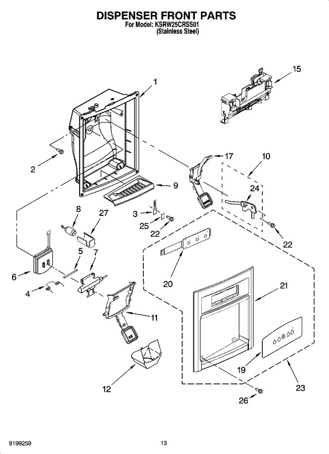 Diagram for KSRW25CRSS01