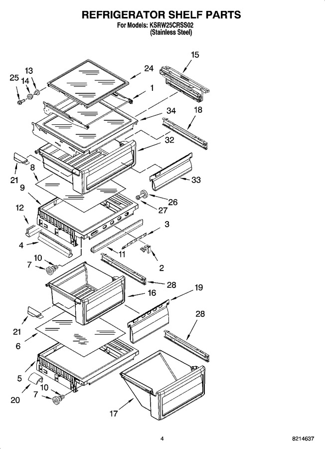 Diagram for KSRW25CRSS02
