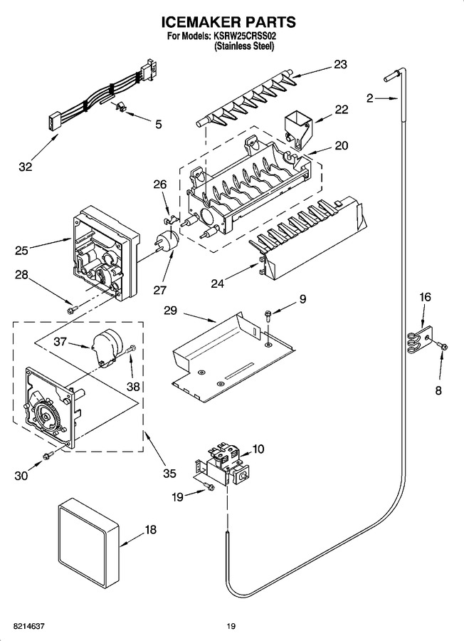 Diagram for KSRW25CRSS02
