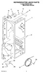 Diagram for 02 - Refrigerator Liner Parts