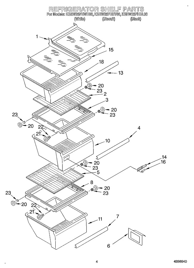 Diagram for KSRW25FHBT00