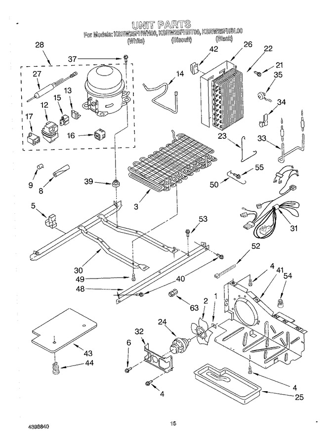 Diagram for KSRW25FHWH00