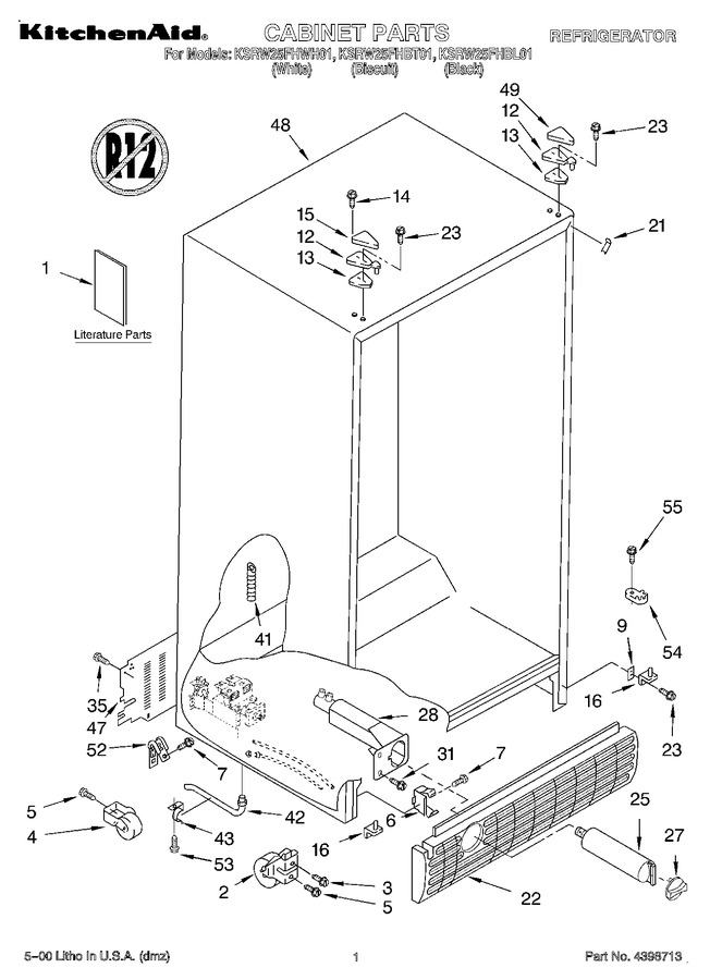 Diagram for KSRW25FHBL01