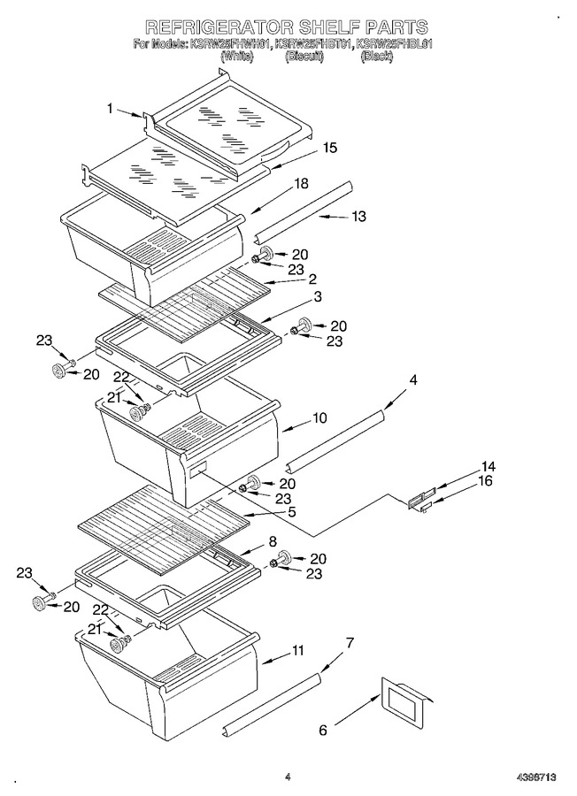 Diagram for KSRW25FHBL01