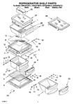 Diagram for 05 - Refrigerator Shelf Parts