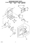 Diagram for 09 - Dispenser Front Parts