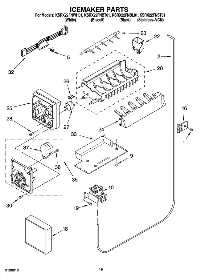 Diagram for KSRX22FNWH01