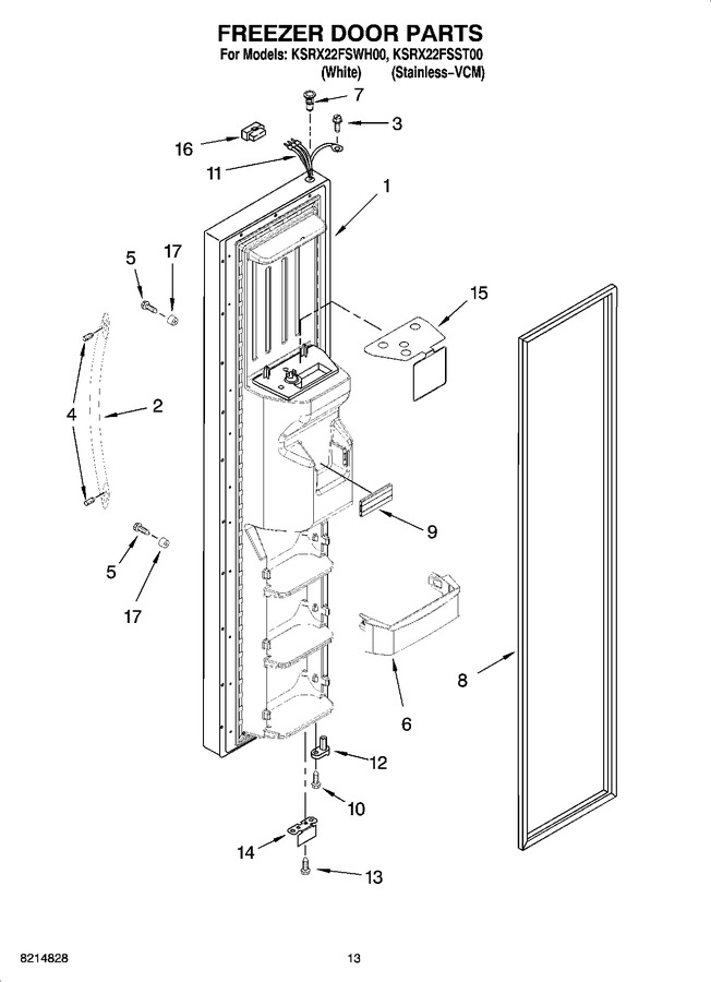 Diagram for KSRX22FSWH00
