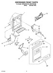 Diagram for 09 - Dispenser Front Parts
