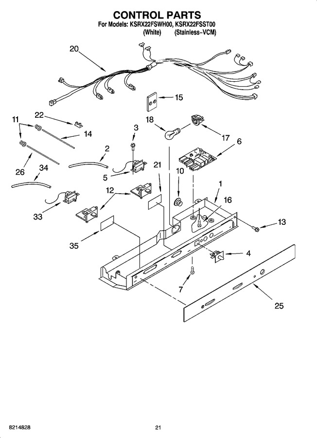 Diagram for KSRX22FSWH00