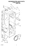 Diagram for 02 - Refrigerator Liner Parts