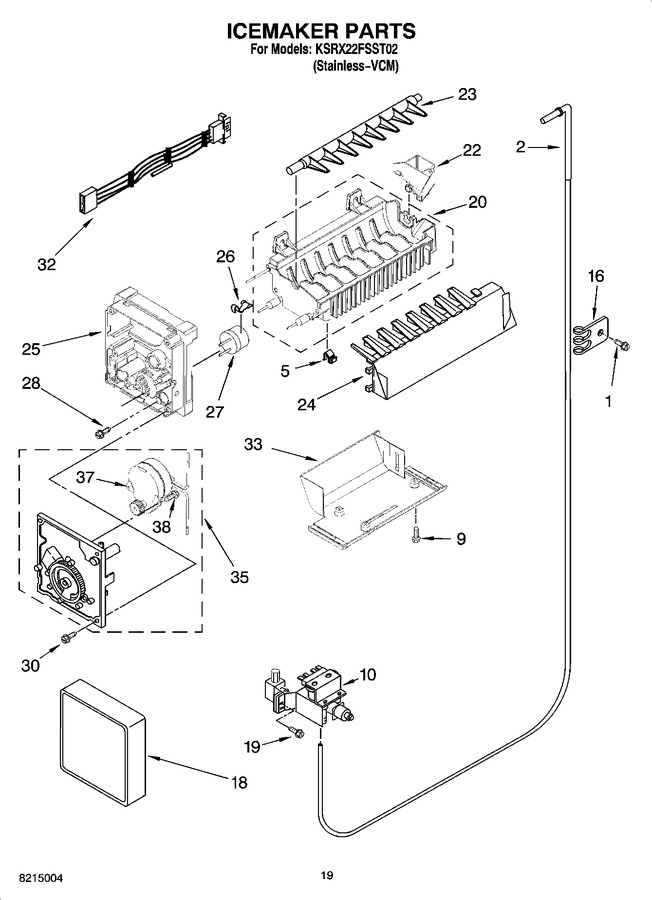 Diagram for KSRX22FSST02