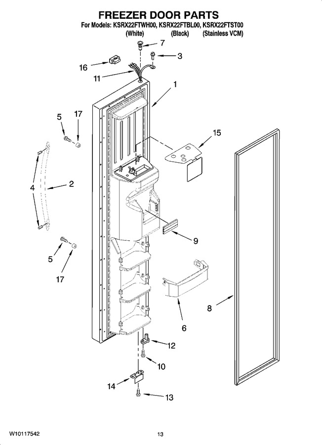Diagram for KSRX22FTBL00
