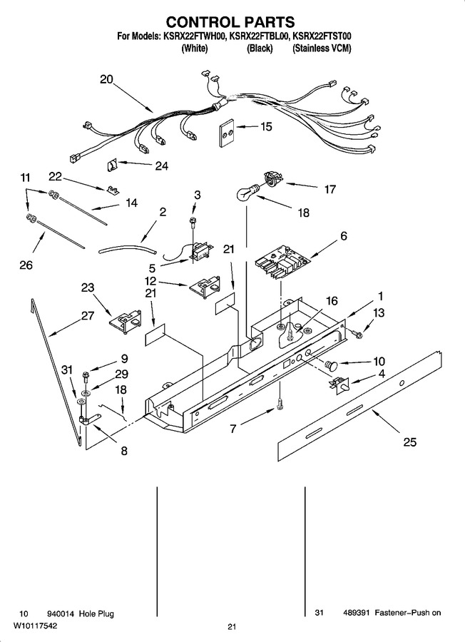 Diagram for KSRX22FTBL00