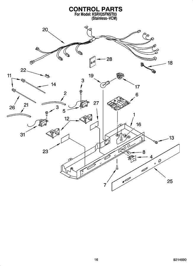 Diagram for KSRX25FNST03