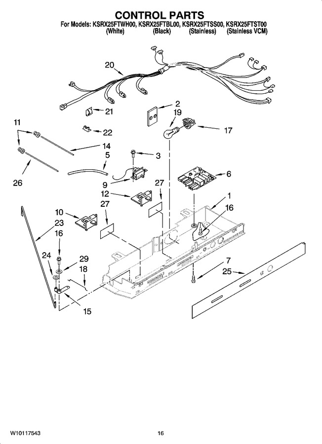 Diagram for KSRX25FTSS00