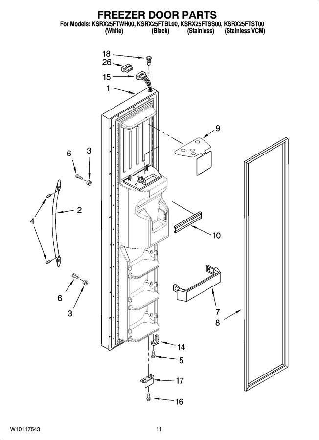 Diagram for KSRX25FTST00