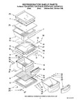 Diagram for 03 - Refrigerator Shelf Parts