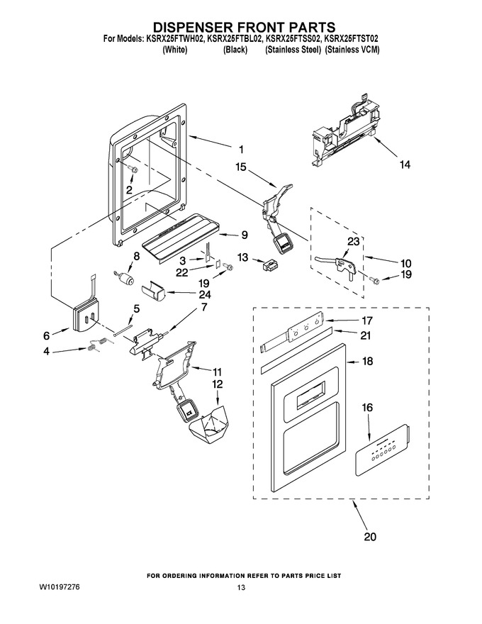 Diagram for KSRX25FTBL02