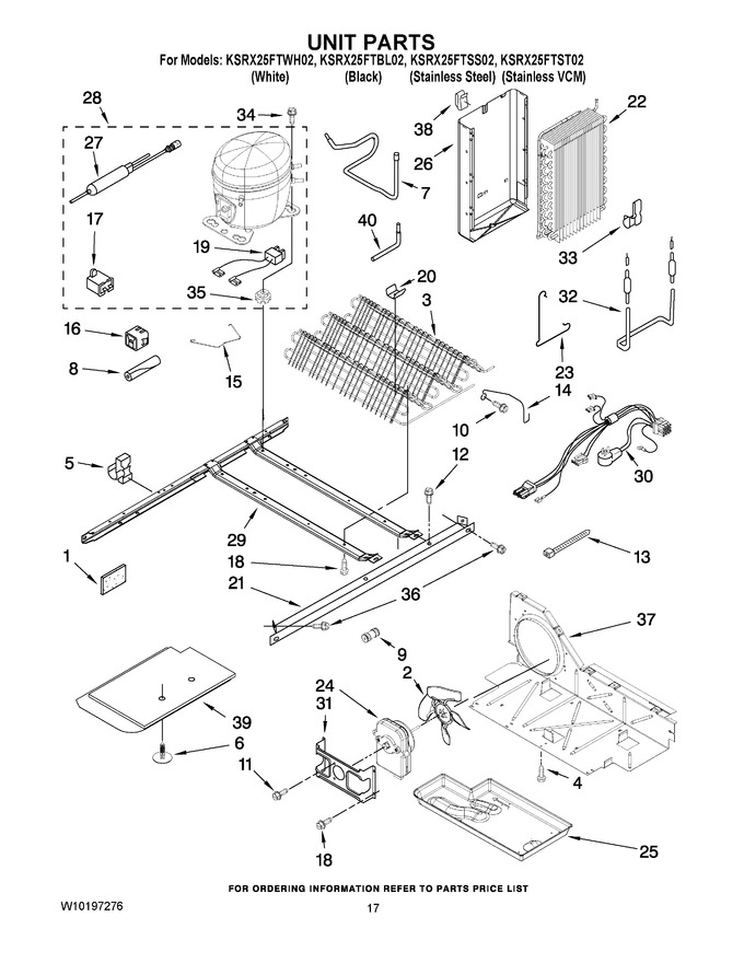 Diagram for KSRX25FTBL02