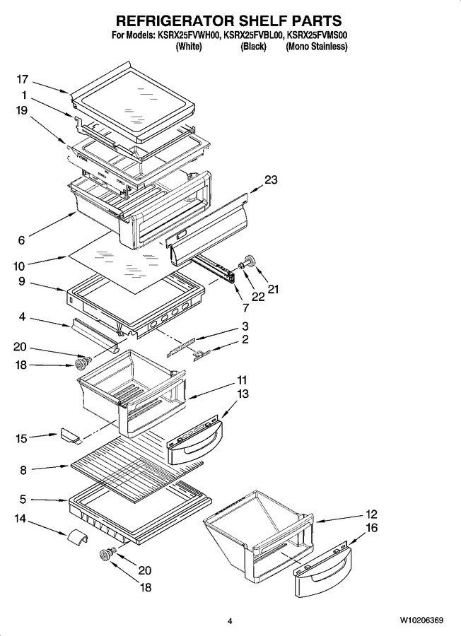 Diagram for KSRX25FVWH00