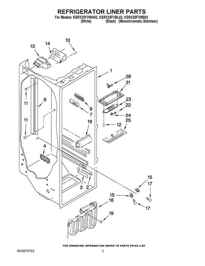 Diagram for KSRX25FVWH02