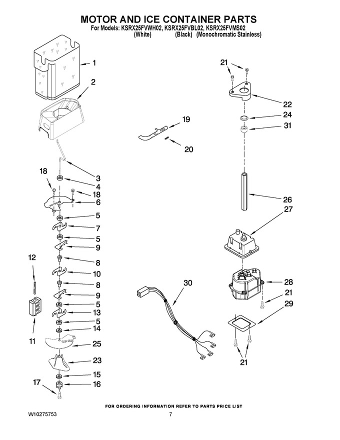 Diagram for KSRX25FVMS02