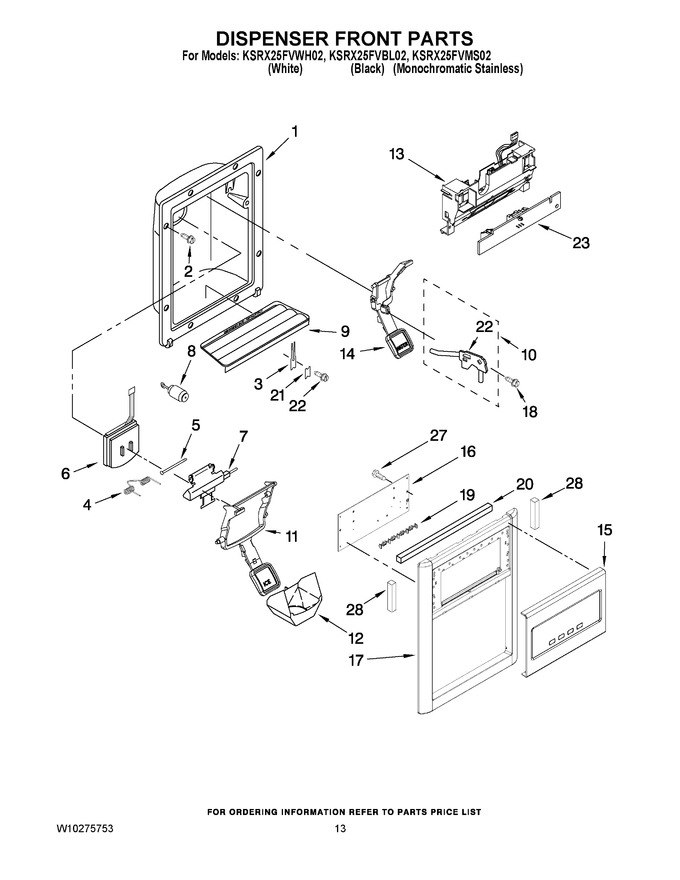 Diagram for KSRX25FVMS02