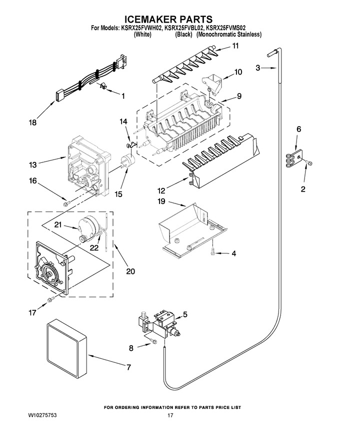 Diagram for KSRX25FVMS02