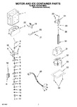 Diagram for 05 - Motor And Ice Container Parts