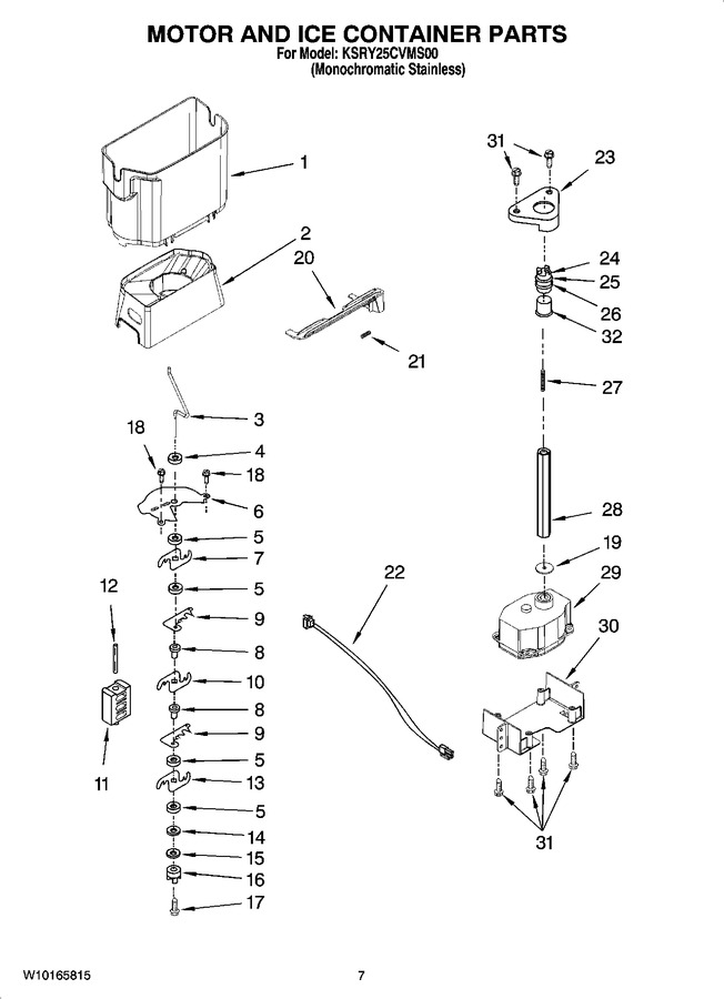 Diagram for KSRY25CVMS00