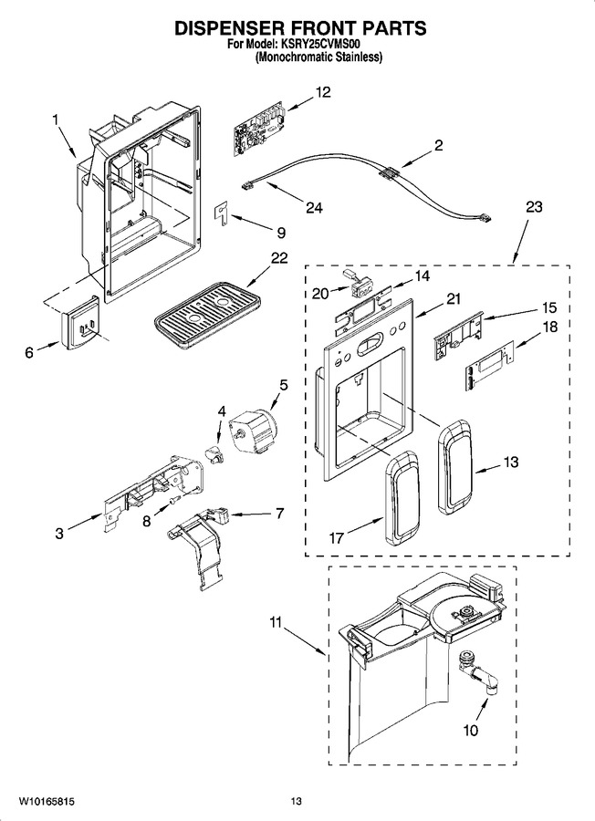 Diagram for KSRY25CVMS00