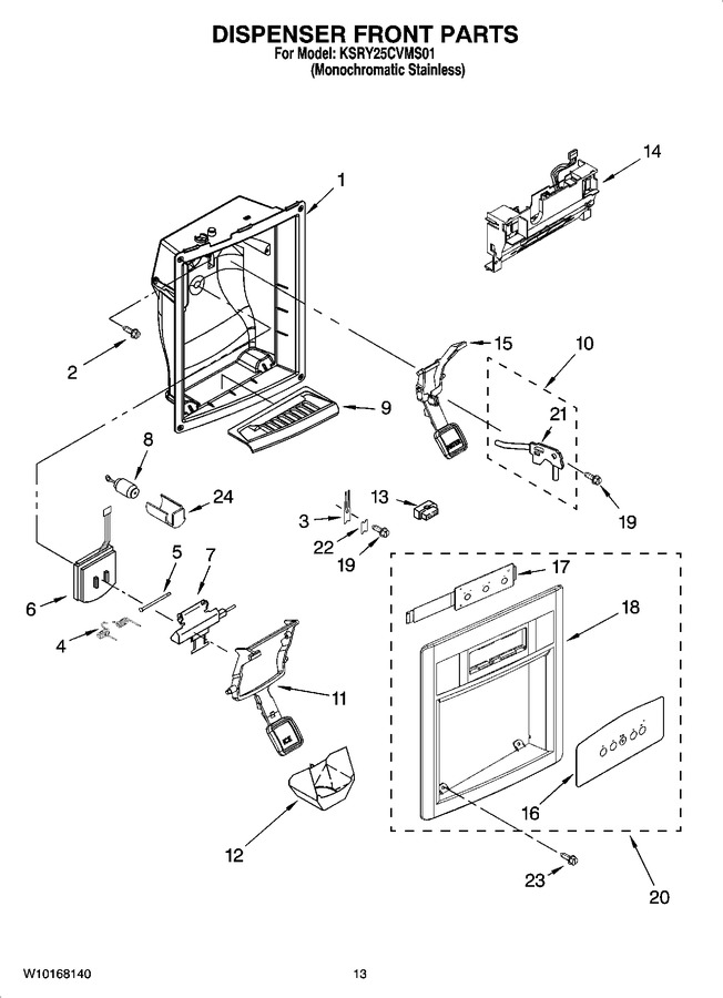 Diagram for KSRY25CVMS01