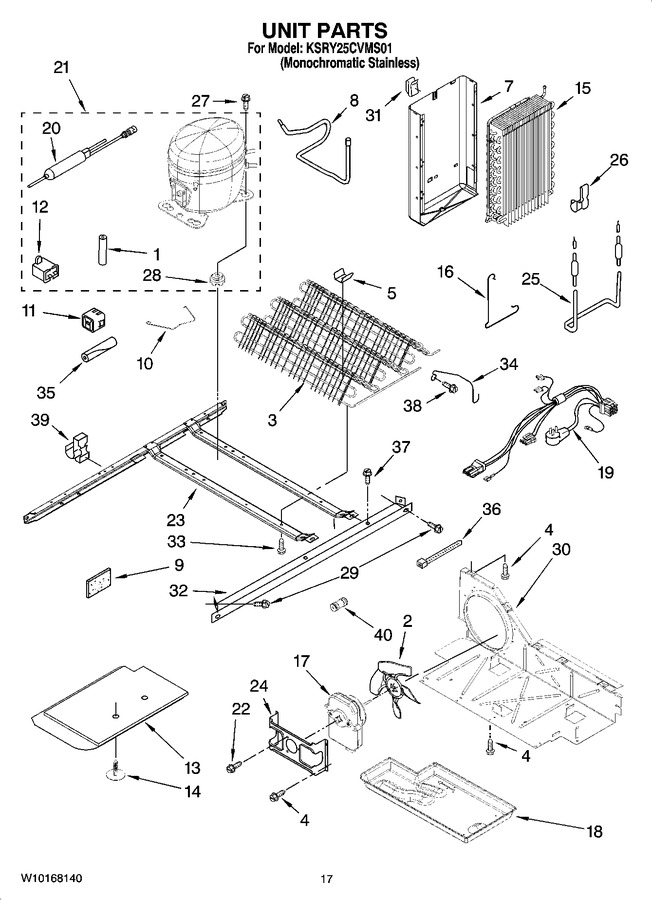 Diagram for KSRY25CVMS01