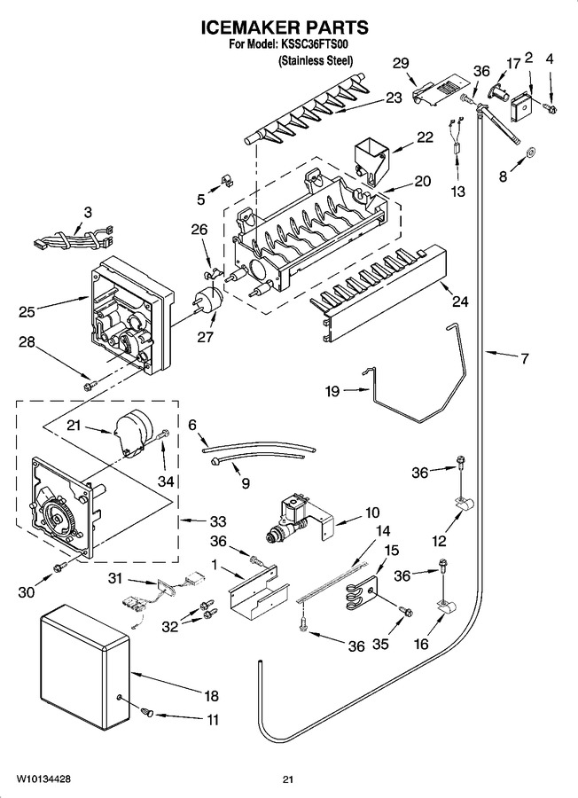Diagram for KSSC36FTS00