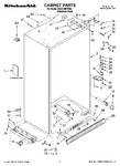 Diagram for 01 - Cabinet Parts