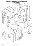 Diagram for 08 - Freezer Liner And Air Flow Parts
