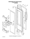 Diagram for 10 - Refrigerator Door Parts