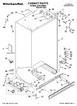 Diagram for 01 - Cabinet Parts