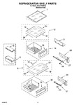 Diagram for 07 - Refrigerator Shelf Parts
